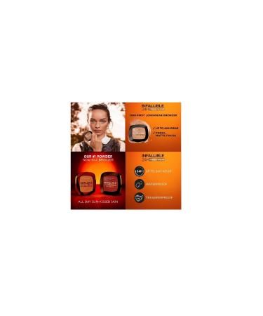 L'Oreal Paris L'Oreal Paris Infaillible 24h Fresh Wear Bronzing Powder 250 - Buy Online on GoSupps.com