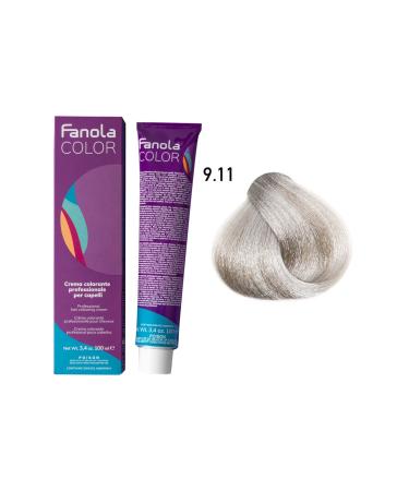 Fanola 9.11 Intense Ashy Very Light Blonde