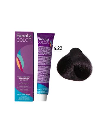 Fanola Color 100 ml Chestnut Intense Violet 4.22