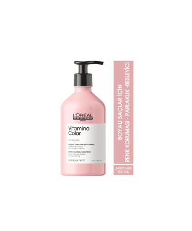 L'oreal Professionnel Serie Expert Vitamino Color Shampoo 500 Ml - Buy Online on GoSupps.com