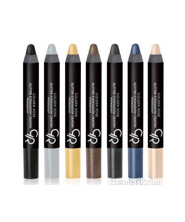 Golden Rose C57 Special Formula Waterproof Glitter Pencil Eyeshadow Shimmer - Buy Online on GoSupps.com