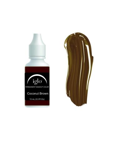 Iglo Permanent Make-up Paint 15ml (coconut Brown)