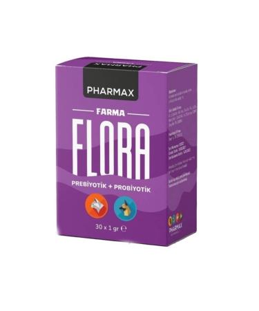 Pharmax Farma Flora Cat Dog Prebiotic Probiotic 1 gr X 30 Pcs - Buy Online on GoSupps.com