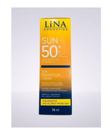 Lina Cosmetics 50+ Sun Cream 75ml