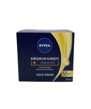 NIVEA Ni vea Face Care Cream Anti-Wrinkle and Regenerating Age 55+ Night Cream