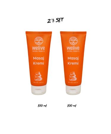 Welive Massage Cream Set of 2 (2x100 Ml)