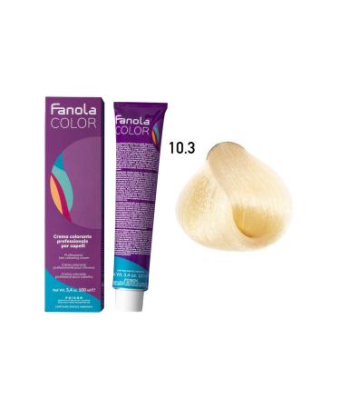 Fanola Color 100ml Warm Blonde Platinum 10.3