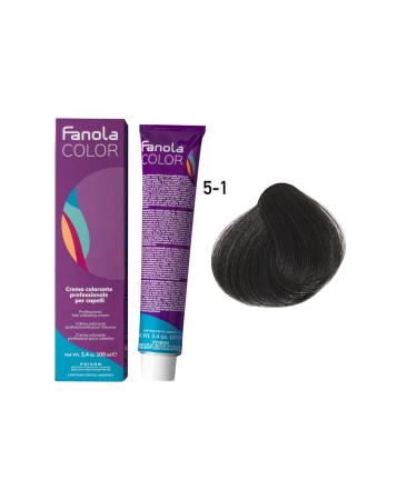 Fanola Color 100ml Light Chestnut Ash 5.1
