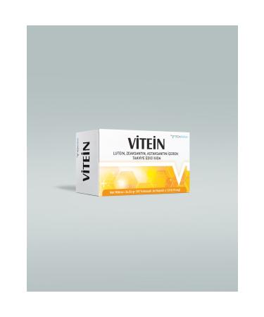 Tedafarma Vitamin Lutein Zeaxanthin Astaxanthin Containing Supplementary Food 30 Softgel Capsules