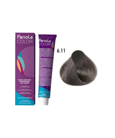 Fanola Color 100ml Dark Blonde Intense Ash 6.11