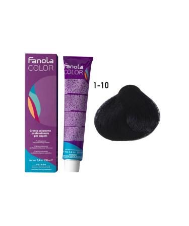 Fanola Color 100ml Blue Black 1.10