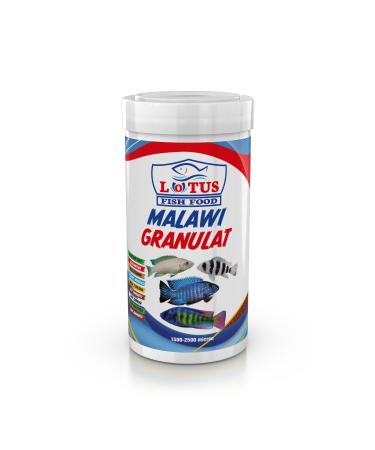 Lotus Malawi Granulat 1000 Ml Box Dolphin Yellow Princess Ahli Cichlid High Protein Fish Food - Buy Online on GoSupps.com