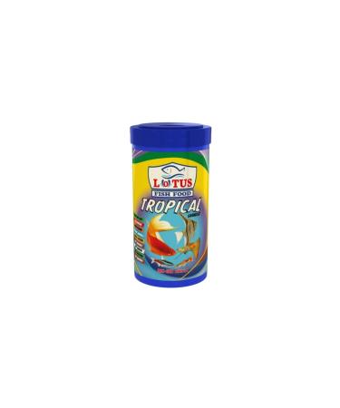 Lotus Tropical Granulat Mixed Guppy Moli Tetra 1000ml Box Fish Food
