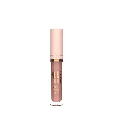 Golden Rose Nude Look Natural Shine Lipgloss Lip Gloss No: 01 Nude Delight