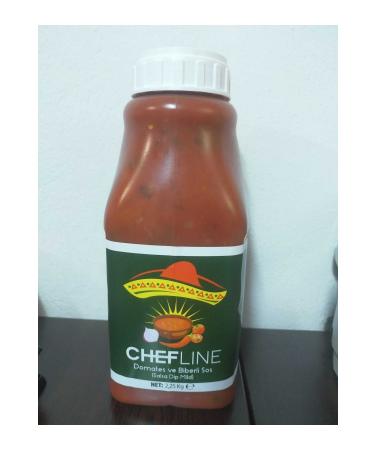 Chefline Tomato and Pepper Sauce 2.25 Kg
