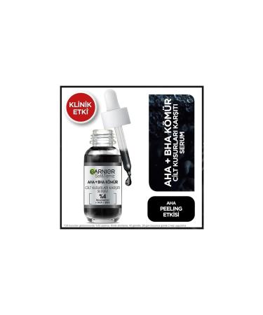 Garnier Aha+bha Anti-Skin Imperfections Serum 4% (Niacinamide + Peeling Effect) 30 Ml - New Series