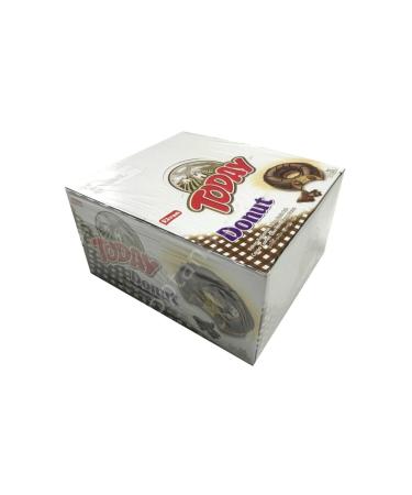 Elvan Today Donut Cake Cocoa 40 gr 24 Pieces (1 Box) - Buy Online on GoSupps.com
