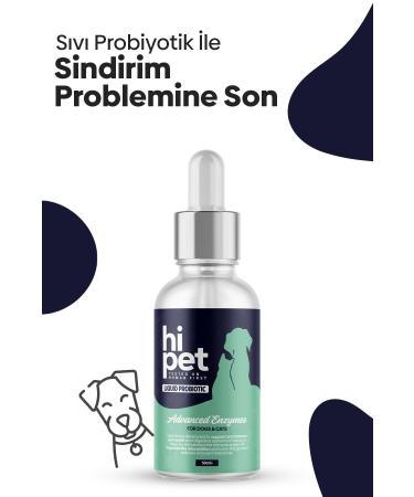 HiPet Liquid Probiotic Dog Probiotic 50 ml