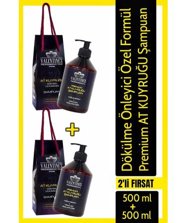 VALENTINES PROFESSIONAL 2-Pack Deal / Hair Loss Prevention Special Formula Premium Horsetail Shampoo
