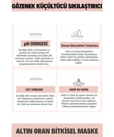 Dermal Shop Pore Minimizing X Aha Ph5.5 Pore Minimizing Mask 25 Gr * 5 Pieces - Buy Online on GoSupps.com