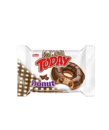 Elvan Today Donut Cake Cocoa 40 gr 24 Pieces (1 Box) - Buy Online on GoSupps.com