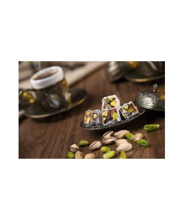  ekerci Caferzade Double Roasted Double Pistachio Turkish Delight 250 Gr - Buy Online on GoSupps.com