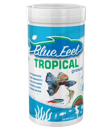 Blue Feel Tropical Mix 1000ml + Guppy Granules 250ml Box Fish Food