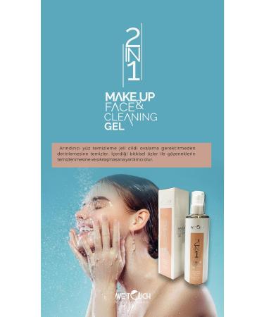AVE TOUCH 2 In 1 Make Up Face & Cleaning Gel 200 ml
