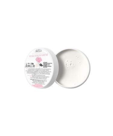 Akita Natural Softening Foot Cream Rose 100 ml