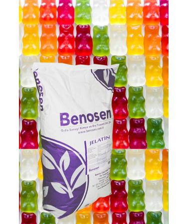 Benosen Cowhide Gelatin Odorless Powder Gelatin Premium Quality 250 Bloom Special for Pastry Chefs - Buy Online on GoSupps.com