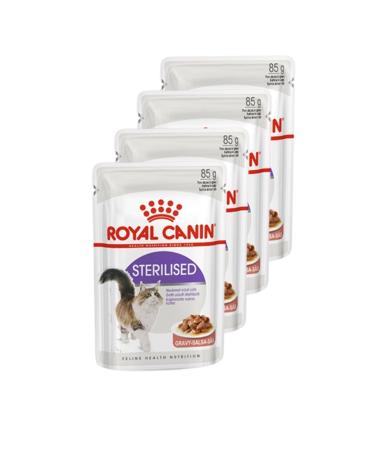 Royal Canin Gravy Sterilized Wet Cat Food 85 Gr X 4 Pieces