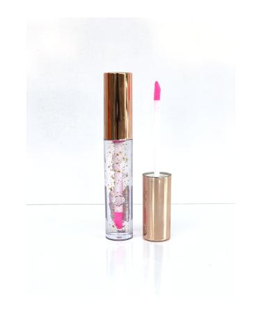 A LY COSMET CS Aily Glitter Lip Gloss & Silvery Lip Gloss