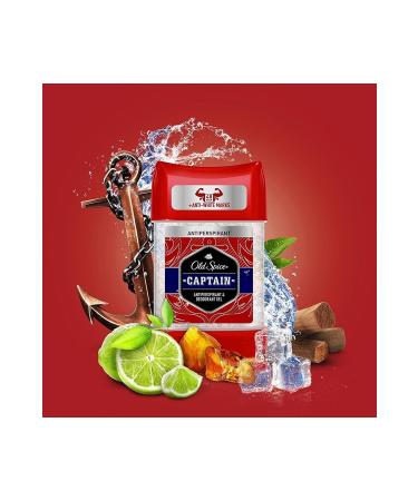 Old Spice Men's Deodorant Captain Stick Gel 70 Ml X 3 Pcs - Buy Online on GoSupps.com