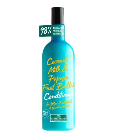 Nature's Paradise Moisturizing and Nourishing Salt-Free 0 Vegan Imported Hair Conditioner for Dyed Dry Hair 375 ml