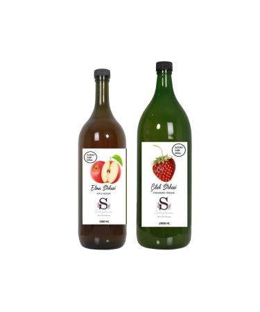 Suheylaana Natural Apple Vinegar 1500 Ml - Natural Goldenberry Vinegar 2000 Ml