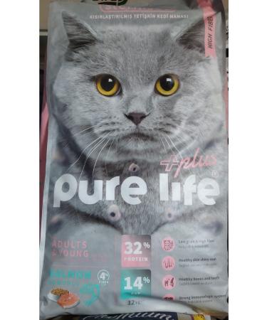 PureLife Life Plus Salmon 12 Kg Adult Neutered Cat Food