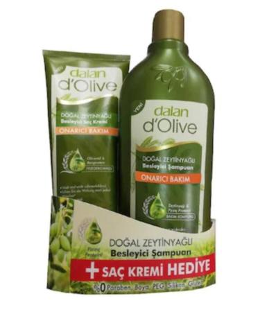 Dalan Repair Care Shampoo 400 Ml + Hair Conditioner Gift 200 Ml