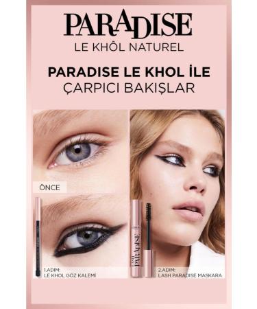 L'Oreal Paris Brown Eye Pencil - L'or al Paris Paradise Le Khol Eye Pencil 102 Pure Espresso - Buy Online on GoSupps.com