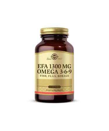Solgar Efa 1300 Mg Omega 3-6-9 60 Softgel Capsules