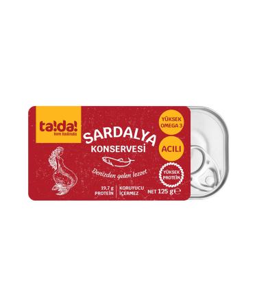 Tada Spicy Sardine Canned 125g