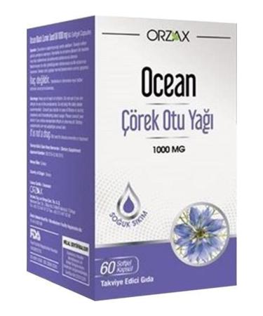 Ocean Orzax Black Cumin Oil 60 Capsules