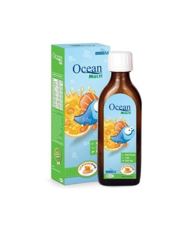 Ocean Orzax Multi Syrup 150 Ml - Honey Orange