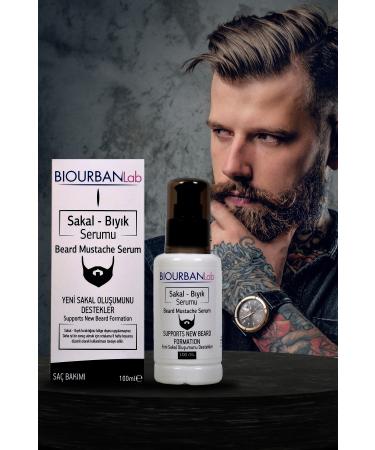Bio Urban Beard Moustache Serum Cream 100 ml - Buy Online on GoSupps.com