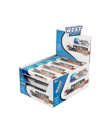 West Nutrition Hazelnut Protein Bar 16 Pieces X 50 gr