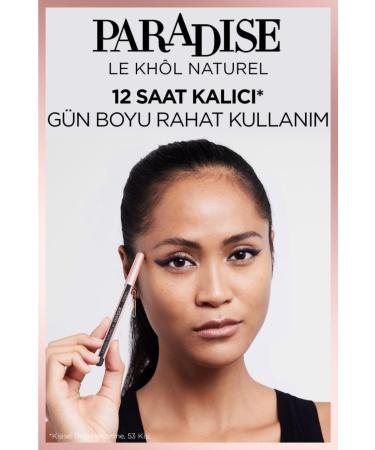 L'Oreal Paris Brown Eye Pencil - L'or al Paris Paradise Le Khol Eye Pencil 102 Pure Espresso - Buy Online on GoSupps.com