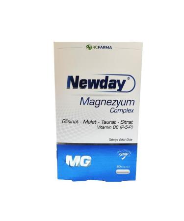 newday Magnesium Complex Supplementary Food 60 Capsules
