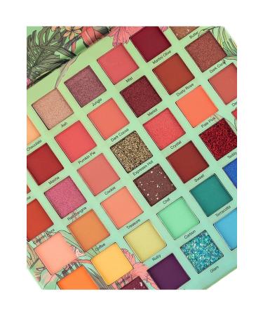 LUUA Flamingo Holiday 42 Color Eyeshadow Palette