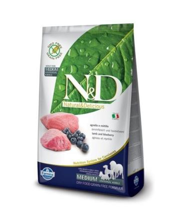 N & D Lamb Blueberry Grain Free Adult Dog Food 12 Kg