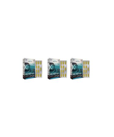 Zade Vital D3+k2 Vitamin 30 Capsules 3 Pack