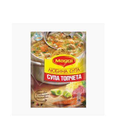 Maggi Meatball Soup (supa Top eta)